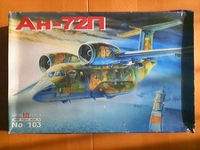 maquette 1/72 : TOKO - N°103 : An-72P avion turboréacteur militaire.