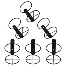 6 Pcs Casier À Vin En Fer