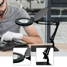 Loupe éclairée pour établi