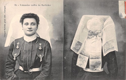 Limousin folklore coiffe - folklore,