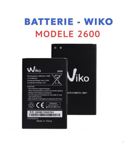 Batterie wiko sunny plus - batterie,