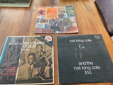 3 vinyles 33 tNAT KING COLE AND THE NAT KING COLE TRIO LP voir Photos