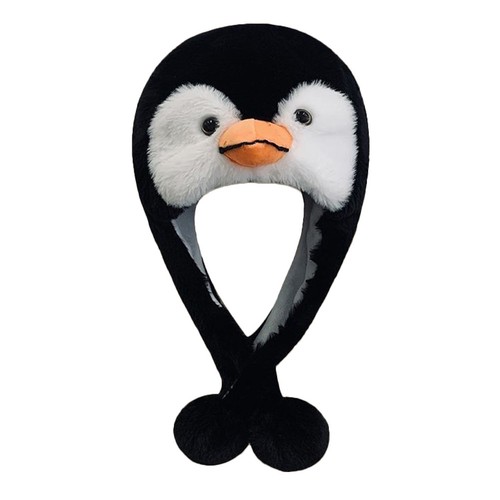 Peluche pingouin couvre - peluche, couvre-chefs
