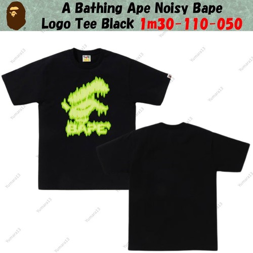 Shirt noir bathing ape - a,