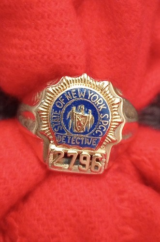 Rare 14k gold nyspcc detective - rare,