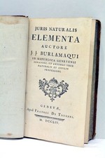 LIVRE ANCIEN JURIS NATURALIS
