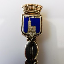 * D - CUILLERE DE COLLECTION SPOON EMAIL - STRASBOURG PETIT COUTEAU A BEURRE