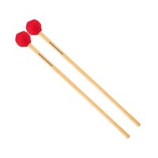 Paire de mailloches en bois pour métallophones et xylophones