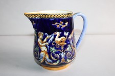 Grand crémier en faïence de