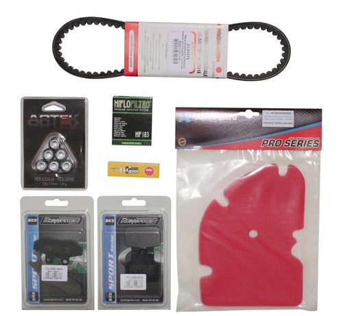 Kit entretien piaggio 125 - , x8