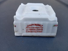ancien encrier publicitaire Joseph Manalt fournitures pour cafés, hôtels