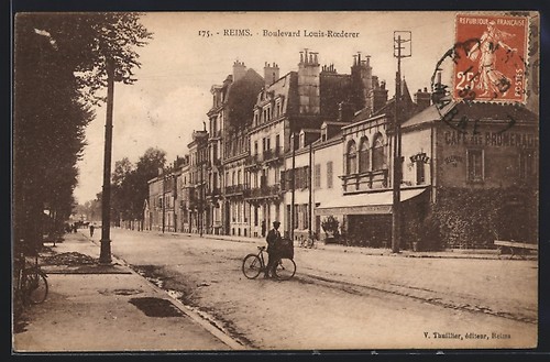 Cpa reims boulevard - reims,,