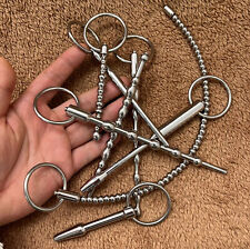 Acier inoxydable Tige Urétrale Dilatateur Urètre Perles Prostate Massager Sextoy