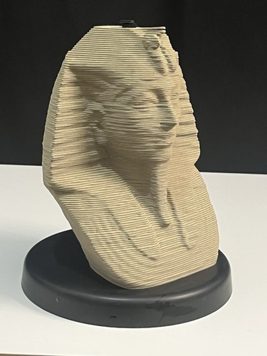 Sculpture puzzle pharaon - sculpture,