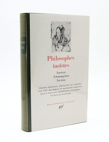 Philosophes taoïstes la - philosophes,