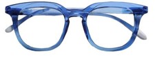 Barner Unisexe Osterbro Glossy thermoplastique Lunettes pour lire - Bleu