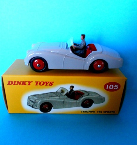 Dinky toys 105 triumph - dinky, tr2