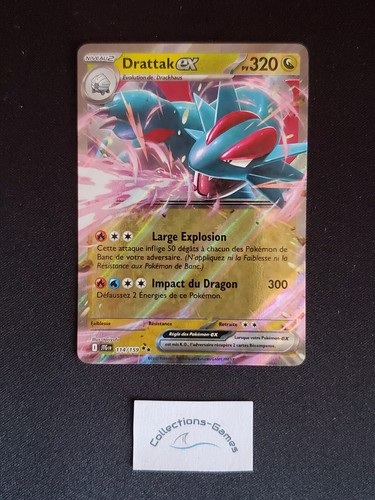 Carte pokémon drattak - drattak, ex