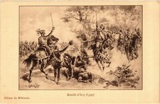 CPA AK Bataille d'Ivry
