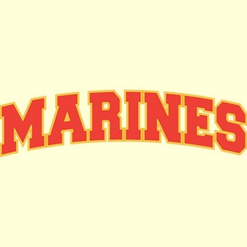 Marines embroidered patch - embroidered, t