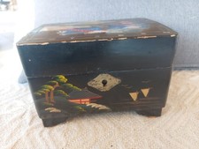 Ancienne Boîte À Bijoux Boîte À Musique Japonaise À Restaurer