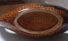 Service a Poisson Bouillabaisse  SARREGUEMINES avec assiettes 5 Plates 12 Creuse