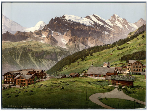 Berner oberland mürren - berner, oberland.
