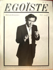 EGOISTE REVUE N° 15 TOME II " FACETTES DE BERNARD HENRI LEVY PAR RICHARD AVEDON"