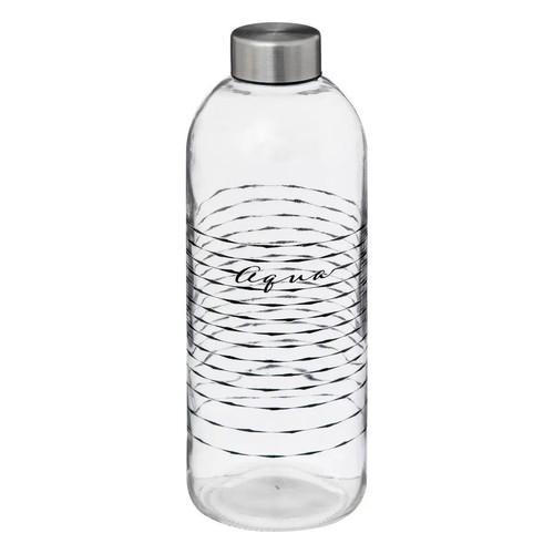 Bouteille verre aqua 1l - bouteille,