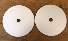 PAIR OF ORIGINAL AEG DIN PLATE 30cms FOR STUDER A80 A81 A812 A816 & A820
