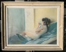 Nu Tableau Art Peinture Pastel