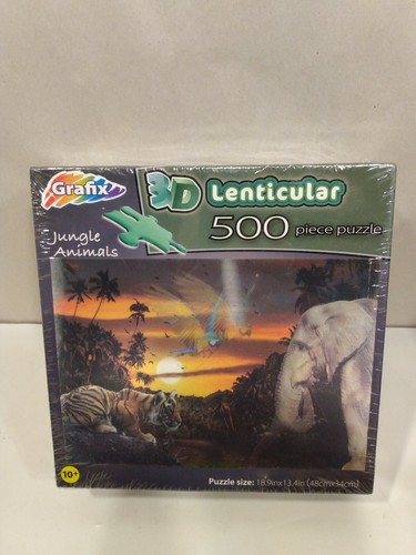 Jungle animals 500 piece - 500, 3d