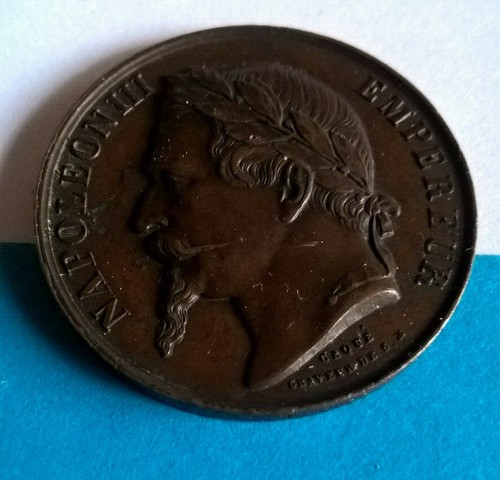 Médaille ancienne cuivre - médaille, en