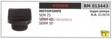 Bouchon KOSHIN Motopompe SEM 25 SRRM 40 50 013443