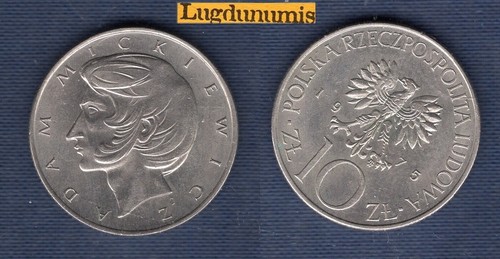 Pologne zlotych 1975 ttb - pologne, 10