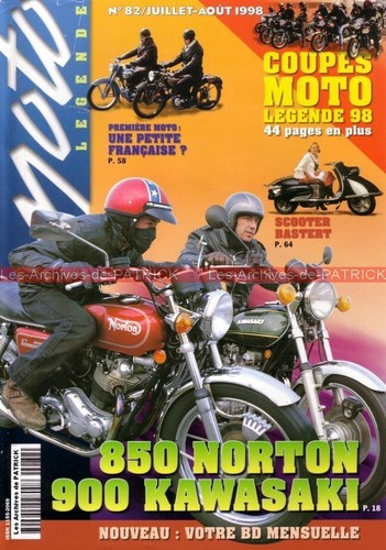 Moto legende kawasaki - moto,