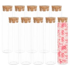 10PCS 60ml Tube à essai en