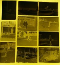 1930 jeu jouet enfant plage pyrenees orientales paulilles lot 11 negatif verre #