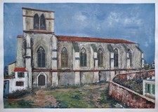 Maurice UTRILLO lithographie