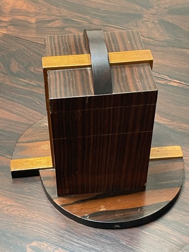 Boîte art deco - art, Ébène