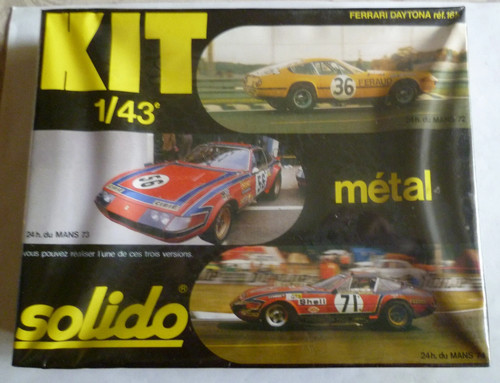 Kit métal ferrari 365gtb4 - métal,
