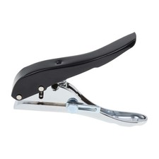 Perforatrice 1 trou portable 4mm pour étiquettes, cartes, papier, carton, noir