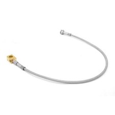 Brake Hose Kit, Rear, Braided Stainless Steel; 76-86 Jeep CJ