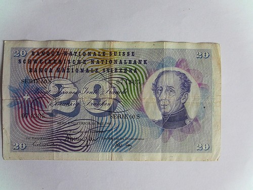 Billet banque 20 - 20, francs