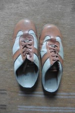 Chaussures mules baskets/tennis ouvertes Zara cuir marron et tissu beige T 37