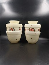 Paire 2 Vases Art Déco verre