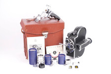 Camera cinema Bolex Paillard H16 Supreme #99323 avec valise et accessoires.