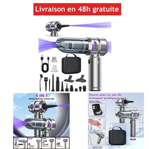 Aspirateur main en - à,