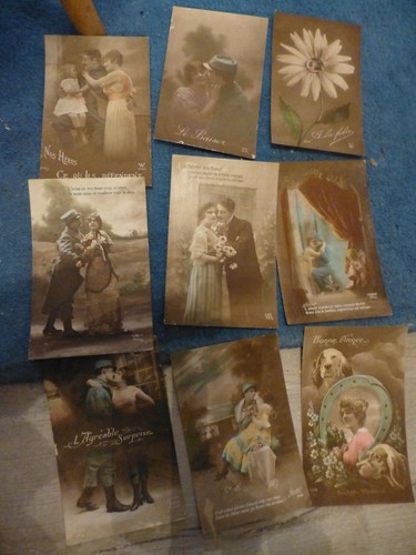 Lot anciennes cpa guerre - cpa,
