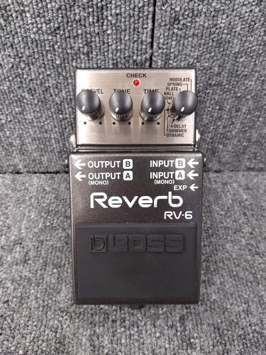 Pédale guitare boss rv6 - pédale,